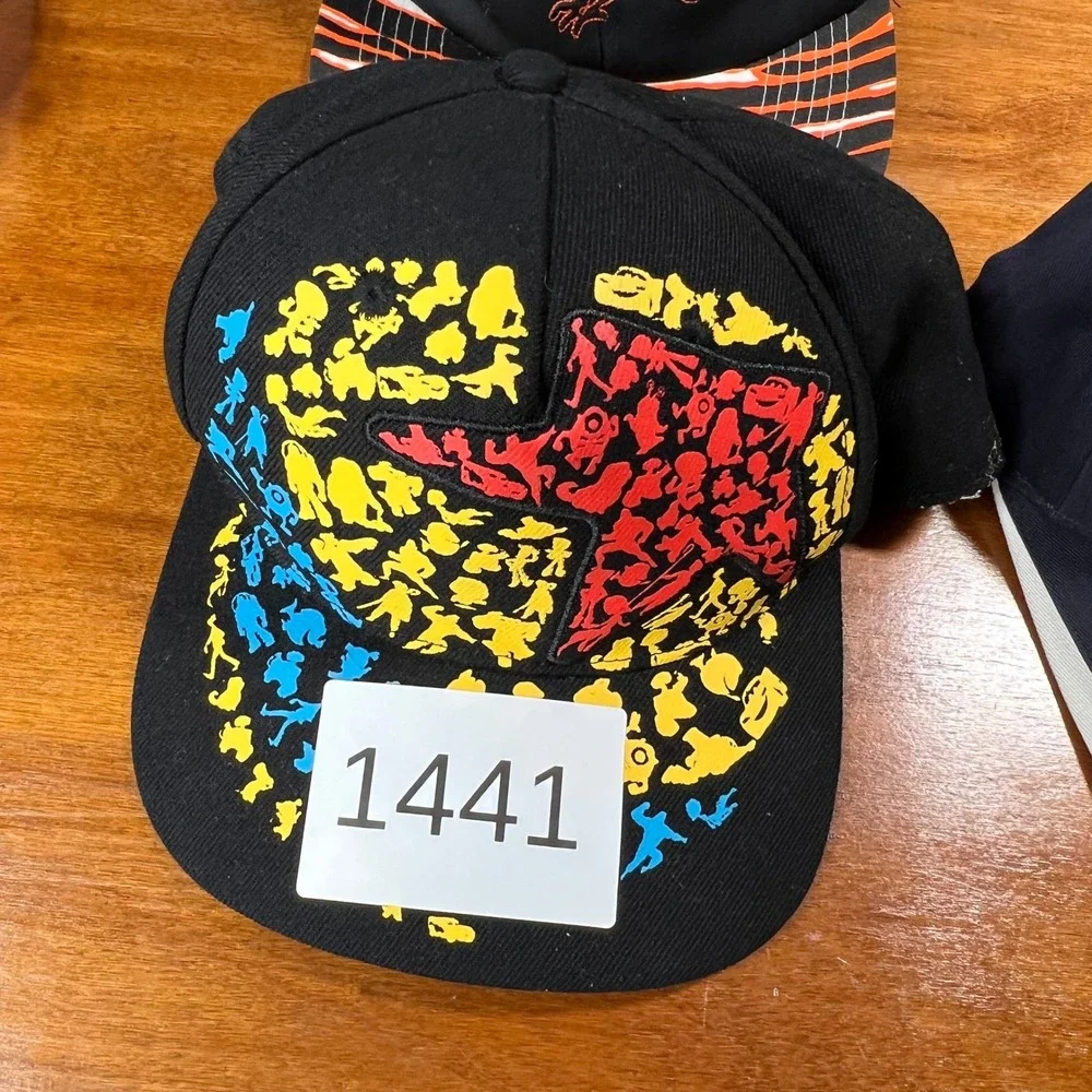 Disney Snapback Hat Mens OSFM Black 100th Anniversary Character Silhouette Star